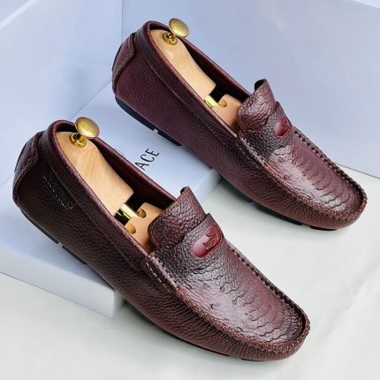 VERSACE LEATHER FOOT WEAR